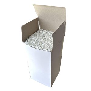 Pailles géantes en polypropylène noir de 10,25 po, emballées individuellement, boîte de 2 000 pour boissons - Product Image 4
