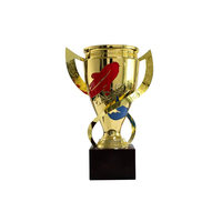 Copa de Trofeo Mundial de Metal Personalizada con Servicio de Grabado para Campeonatos Deportivos, Eventos Corporativos y Todas las Ocasiones