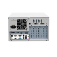 Panel PC Industrial HBAEIPC Intel de 3.ª a 14.ª Generación Core I3/i5/i7/Pentium/Xeon, LAN Dual, 2 Puertos COM RS232/422/485, VGA, Unidad de Estado Sólido