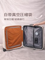Valise de voyage légère en PC, valise de voyage compressée sous vide, bagage cabine léger en PC