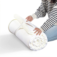 Matelas en mousse à mémoire de forme polyuréthane au design moderne, drap éponge à rebond lent, housse amovible pour la maison, la voiture, l'hôtel, la chambre à coucher et le lit.