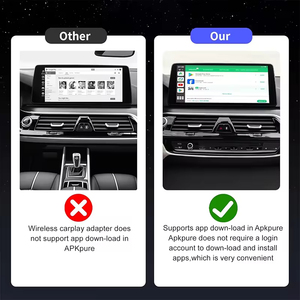 <span class=keywords><strong>CarPlay</strong></span> Ai box ไร้สายปลั๊กอินรถยนต์แอนดรอยด์ไร้สายเหมาะสำหรับรถ Audi Mercedes มาสด้าโตโยต้ารองรับ YouTube <span class=keywords><strong>2</strong></span> + 16 - Product Image 6