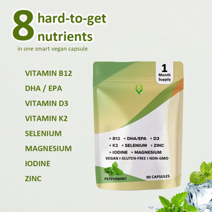 OEM ODM Multi Vitamins Capsules Peppermint Flavor Dietary <b>Supplement</b> for Immune Defense and Promote Energy for Adult - Product Image 3