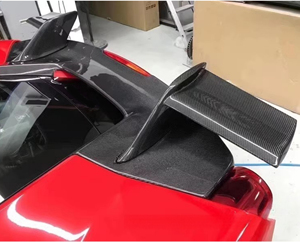 Vendita calda m stile in fibra di carbonio Spoiler coda d'anatra per auto <span class=keywords><strong>ferrari</strong></span> 488 alette Spoiler posteriori - Product Image 6