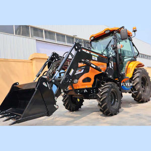Kualitas tinggi Cina baru 4X4 50hp roda traktor dengan Ac taksi dan depan <span class=keywords><strong>Loader</strong></span> untuk penjualan - Product Image 5