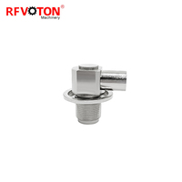 Connecteur RF SO239 UHF Femelle Hembra Angle Droit Sertissable RA pour Câble Coaxial RG8 RG213 LMR400