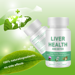 OLLI OEM/ODM persediaan pabrik Label pribadi kapsul Herbal asli dewasa mendukung hati dengan kapsul glutathione untuk kesehatan hati - Product Image 3