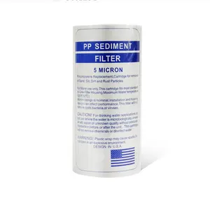 5 Inch 1 Micron Pp Waterfilter Cartridge Voor Huishoudelijke Ro Purifier Systeem Voorfilter