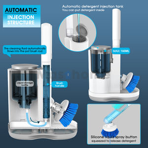 <span class=keywords><strong>Spazzola</strong></span> <span class=keywords><strong>per</strong></span> Pulizia Automatica Masthome con Dispenser di Sapone a Pressione, <span class=keywords><strong>Spazzola</strong></span> <span class=keywords><strong>per</strong></span> Lavaggio <span class=keywords><strong>Piatti</strong></span> <span class=keywords><strong>per</strong></span> Pulizia della Cucina - Product Image 3
