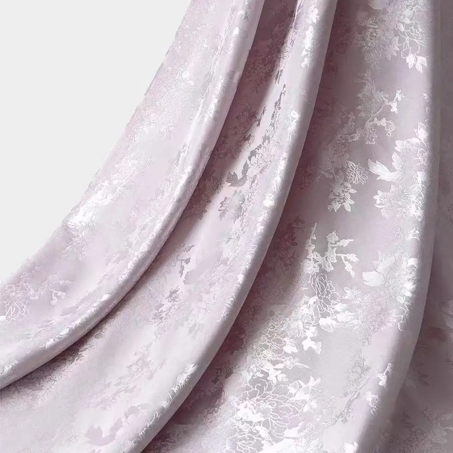 फैक्टरी सर्वोत्तम मूल्य थोक कस्टम जेकक्वार्ड फैब्रिक ड्रेस जेकक्वार्ड फैब्रिक इलास्टिक टेक्सटाइल ड्रेस कपड़े