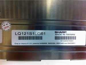 Original Sharp LQ121S1LG61 12.1 Inch SVGA 800×600 TN 450nits CCFL LVDS Industrial <b>LCD</b> <b>Module</b> - Product Image 4