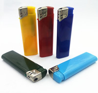 Allume-cigare rechargeable personnalisé en gros avec briquet en plastique électronique de haute qualité
