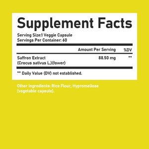 Cápsulas de Extracto de Azafrán para Apoyo Natural del Apetito, Suplemento que Favorece una Digestión Saludable y la Retención de Agua - Product Image 6