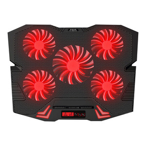 New Arrival có thể gập lại USB 5 quạt làm mát mát Pad Máy Tính Xách Tay Bảng với sản phẩm bền trong kho - Product Image 6