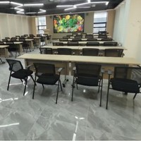 Chaise de bureau au design moderne pour la réception de conférence et de formation Chaise pliable en PP Mesh Material