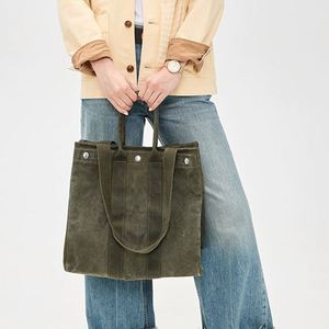Bolsa de Mano Grande de Lona Personalizada con Bordado para Mujer, Bolsa de Hombro Impermeable y Portátil para Viajes de Invierno, Primavera, Verano y Otoño - Product Image 1