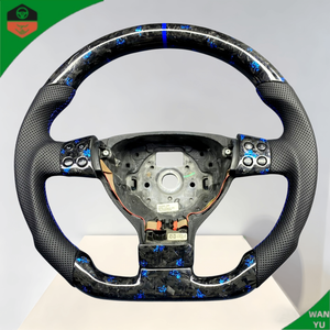 Pour <span class=keywords><strong>Caddy</strong></span> MK3, pièces automobiles, accessoires intérieurs <span class=keywords><strong>de</strong></span> voiture, volant <span class=keywords><strong>de</strong></span> <span class=keywords><strong>course</strong></span> personnalisé en fibre <span class=keywords><strong>de</strong></span> carbone véritable - Product Image 5