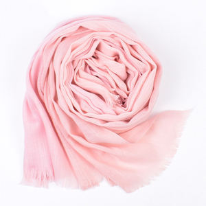 गर्म बेचने नई Voile शॉल लटकन के साथ मुस्लिम महिलाओं Voile स्कार्फ पतली नरम Hijabs - Product Image 3