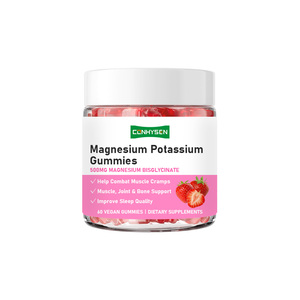 Gomitas de Glicinato de <span class=keywords><strong>Magnesio</strong></span> de Alta Calidad con Calcio <span class=keywords><strong>y</strong></span> <span class=keywords><strong>Potasio</strong></span>, Gomitas de Glicinato de <span class=keywords><strong>Magnesio</strong></span>, Calcio <span class=keywords><strong>y</strong></span> Vitaminas para Piernas <span class=keywords><strong>y</strong></span> Músculos - Product Image 1