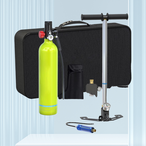 WATERHYTHM Equipo de Buceo Mini Impermeable de Aluminio con Tanque de 1L, Máscara y Bomba - Equipo de Buceo Ligero y Moderno para Todas las Estaciones y Edades - Product Image 4