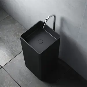 Free Standing Bagno Piedistallo Bacino di Lavaggio A Mano