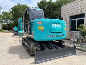 Excavadora hidráulica agrícola de bajo precio Kobelco SK75-8, excavadora pequeña de cadenas de 7 toneladas, envío gratis, nuevo modelo SK75 - Product Image 6
