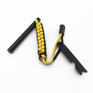 Accendino a Pietrina con Ferrocerio, Accendifuoco per Bushcraft con Striker, Accendifuoco d'Emergenza 2-in-1 in Magnesio - Product Image 4