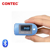 Oxymètre de pouls du bout des doigts CMS50D-BT équipement de télémédecine Oxymètre de pouls USB