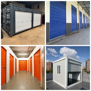 Porte roulante manuelle en acier pour entrepôts de stockage individuels - Product Image 2
