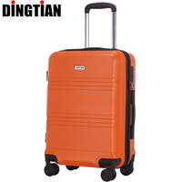 Maletas De Viaje Set de 3 valises ABS personnalisées avec serrure Bagage à main mallette rigide avec roulette spinner direct de l'usine pas cher
