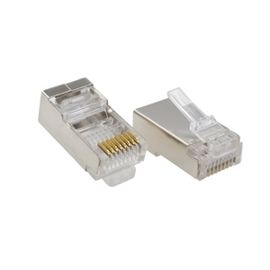 <span class=keywords><strong>Rg45</strong></span> blindé 8P8C Cat5 prise FTP Ethernet <span class=keywords><strong>Rj45</strong></span> connecteur - Product Image 1