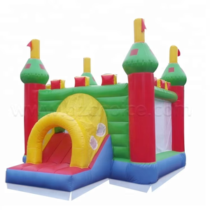 Casa hinchable de Venta caliente con tobogán Castillo inflable tobogán para jugar al aire libre - Product Image 5