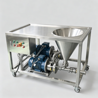 Système de mélange solide-liquide en ligne ACX, Mélangeur solide-liquide, Alimentateur de poudre sous vide, Pompe mélangeuse à cisaillement élevé pour poudre et liquide