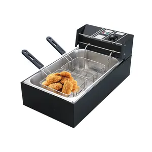 Hotel Pitco 110V Electric 40 Lb Double Induction Full Large Commercial Fryer With Warmer