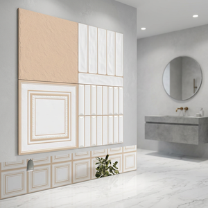 300x300 Premium Texture Glazed Ceramic Wall <b>Tiles</b> Durable Wall Decor for Office Apartment Lobbies & Bathroom 5 Year Warranty - Product Image 2