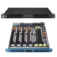 Amplificateur portable AC passif 4 canaux CVR Digital Power Big Amp D-2004 professionnel classe D 2000W/8Ohm