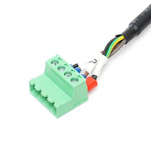 定制绿色2 3 4 5 6 7 8 9 10针螺钉端子插头连接器电线端子块连接器线束 - Product Image 6