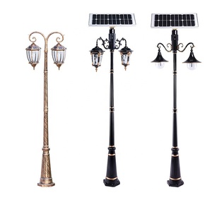 <span class=keywords><strong>Lampe</strong></span> murale LED extérieure étanche <span class=keywords><strong>IP67</strong></span> à énergie solaire en aluminium avec indice de protection IP65 pour la résistance à l'eau au sol - Product Image 1