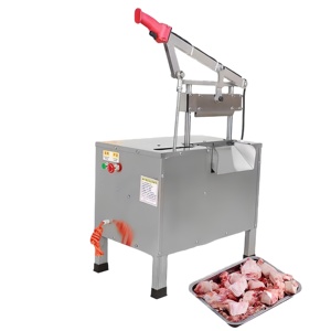 Sierra eléctrica comercial de sobremesa para cortar huesos pequeños, huesos de res, carne congelada, patas de cerdo y costillas, ideal para uso doméstico. - Product Image 1