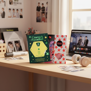 ZEROBASEONE K-Pop Keychain From 4th Mini Album CINEMA PARADISE Exclusive Photobook Card Sticker <b>Collection</b> - Product Image 3