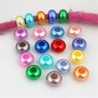 Lingxing 1 sac d'accessoires pour dreadlocks, ornements capillaires, décorations pour cheveux tressés pour filles, perles en plastique acrylique de couleurs mélangées