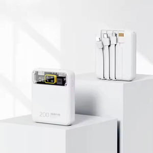 ลดราคา! พาวเวอร์แบงค์ขนาดเล็ก 10W ความจุสูง 10000mAh สายในตัว พกพาสะดวก ชาร์จเร็วผ่าน USB สำหรับใช้งานกลางแจ้ง - Product Image 5