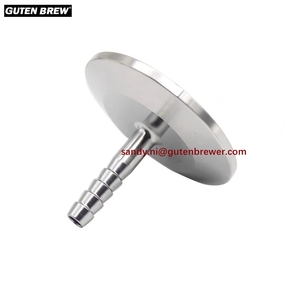 304 baja tahan karat 1.5 ''TC 10mm Barb/aksesoris pembuatan bir rumah/tri-clover fitting