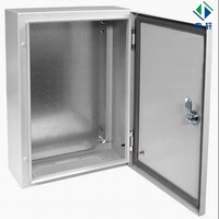 Boîte métallique rectangulaire de sécurité durable, classée IP55, en fer, pour le contrôle électronique, boîtier pour l'électronique et les instruments