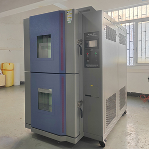 Độ chính xác cao 50L thép không gỉ buồng sốc nhiệt ± 0.5 ℃ ổn định nhiệt độ-55 ℃ ~ 150 ℃ cho lão hóa bán dẫn điện tử/phòng thí nghiệm - Product Image 3