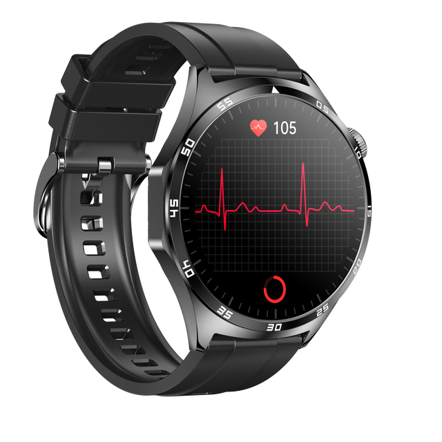 MF13 Round Android Electronic Wear Smart Watch BT Call Heart Rate ECG Health Smart Watch
