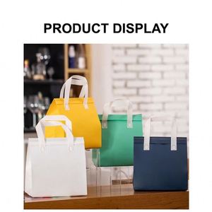 Sacs d'emballage isothermes en aluminium pour aliments, sacs isothermes pour plats à emporter, sacs isothermes pour refroidisseur, ODM OEM - Product Image 6