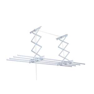 Vente en gros de <span class=keywords><strong>porte</strong></span>-serviettes extensible en aluminium et support de sèche-linge <span class=keywords><strong>suspendu</strong></span> pour le balcon et le <span class=keywords><strong>plafond</strong></span> - Product Image 3