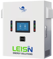 Chargeur rapide bidirectionnel pour véhicules électriques 20kW-40kW avec écran tactile CCS1 CCS2 CHAdeMO, station EVSE murale
