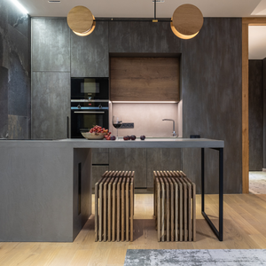 Gabinetes de Cocina Modernos de Alta Calidad, Modulares, de Madera Maciza, con Protector Contra Salpicaduras, para Despensa, Envío Incluido - Product Image 4